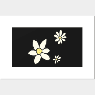 Simple flowers Posters and Art